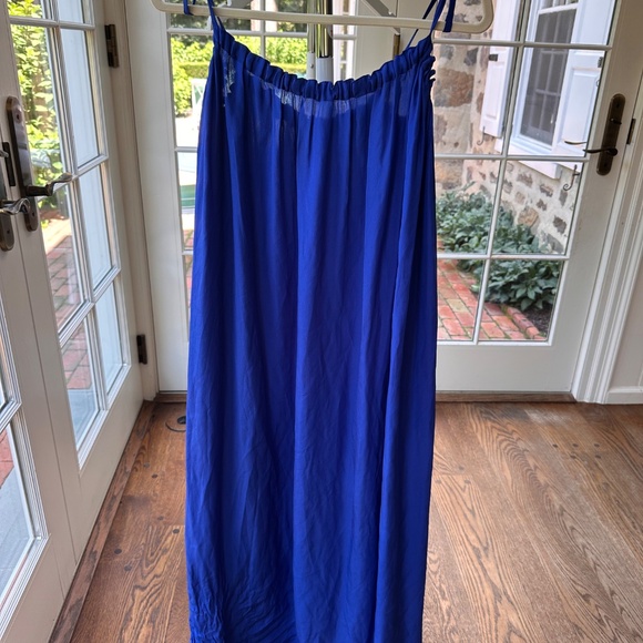 MIKOH pretty voluminous maxi dress Strapless/ spaghetti straps optional LARGE - Picture 5 of 8